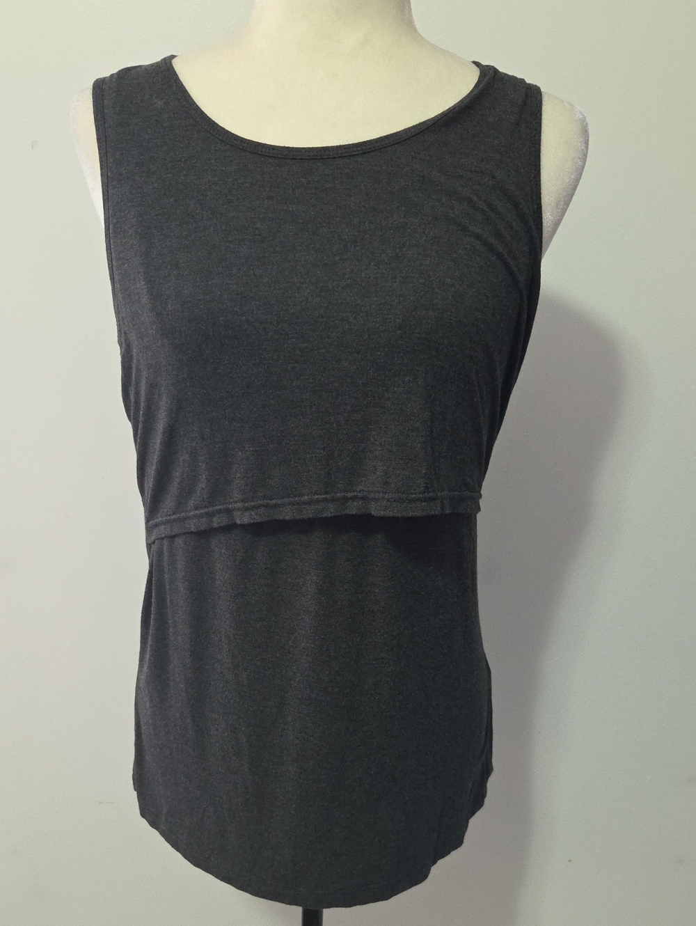 Everyday Nursing Tank Top - Charcoal